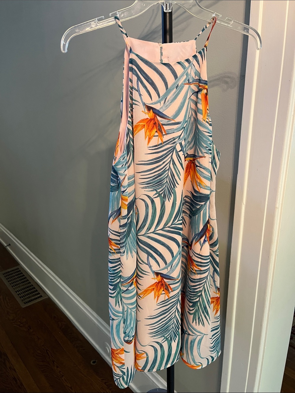 Super cute summer Tropical Print Dress